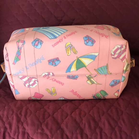 Dooney n Bourke pink summertime design purse - Picture 3 of 4
